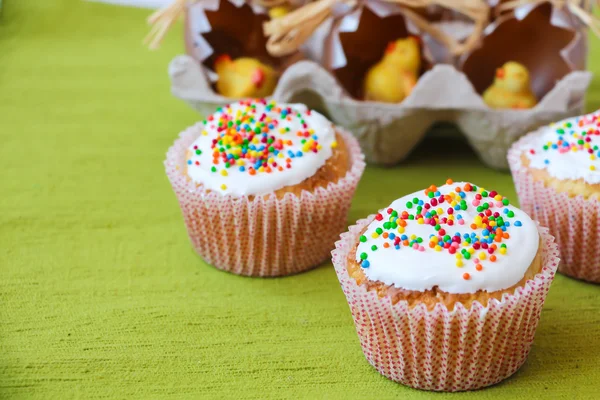 Pastel de Pascua con decoración navideña — Foto de Stock