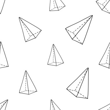 geometrik üçgenler desen