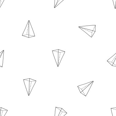 geometrik üçgenler desen