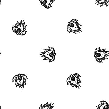 Modern çiçek duvar kağıdı