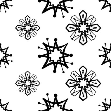 oryantal Arapça çiçek deseni 