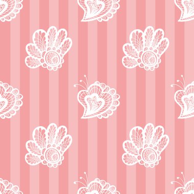 Vintage dantelli seamless modeli