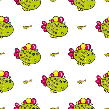 Doodle akvaryum balık 