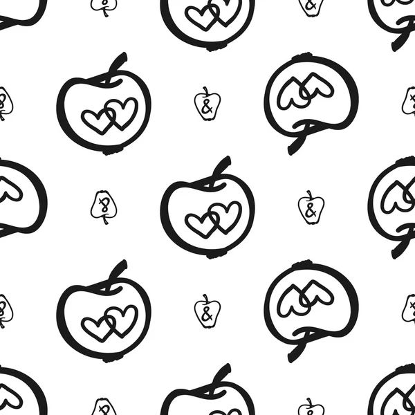 elma dekoratif desen