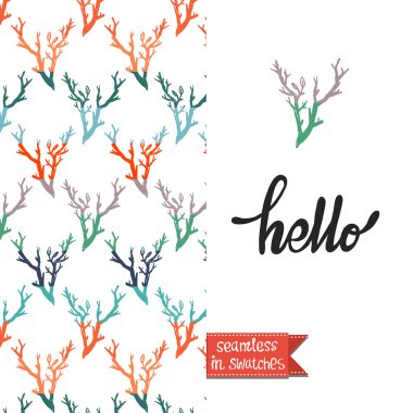 Çiçek tebrik kartı şablonu