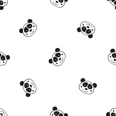 Panda çizgi film desen