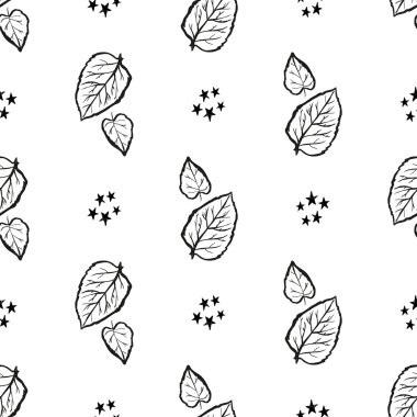 Kusursuz yaprak deseni