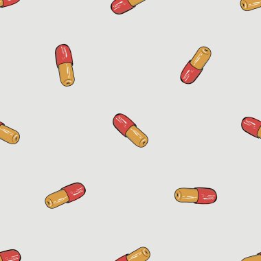 hapları ile tıbbi desen