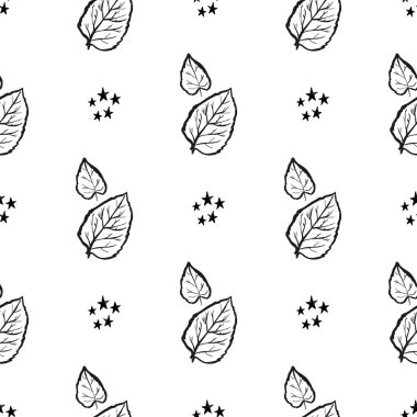 Kusursuz yaprak deseni