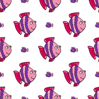 Doodle akvaryum balık 