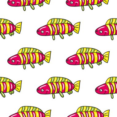 Doodle akvaryum balık 