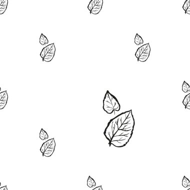 Kusursuz yaprak deseni