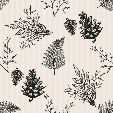 Kusursuz çiçek deseni