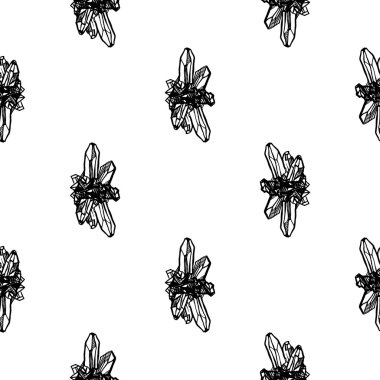 siyah ve beyaz mücevher taşları