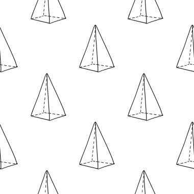 geometrik üçgenler desen