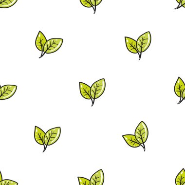 Kusursuz yaprak deseni