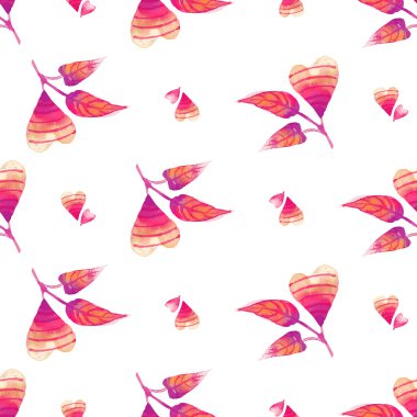 çiçek kalpleri arka plan