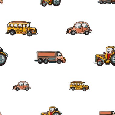 karikatür taşıma deseni