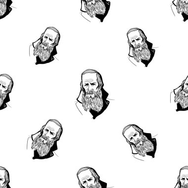 kabataslak fyodor Dostoyevski seamless modeli
