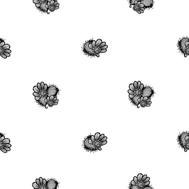  dantel papatya çiçeği