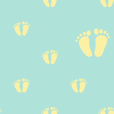 Yeni doğan bebek ayak izleri 