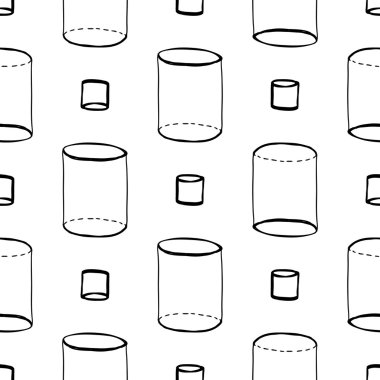 geometrik figürler desen