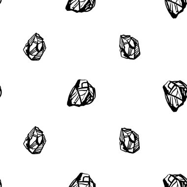 siyah ve beyaz mücevher taşları