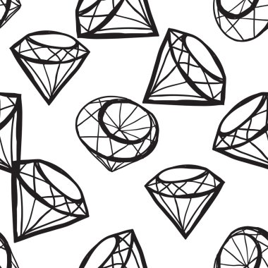  mücevher kristaller seamless modeli ile