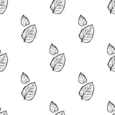 Kusursuz yaprak deseni