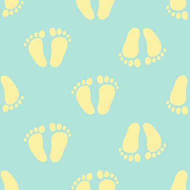Yeni doğan bebek ayak izleri 