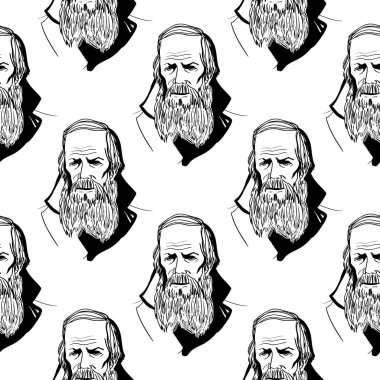 kabataslak fyodor Dostoyevski seamless modeli