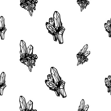 siyah ve beyaz mücevher taşları