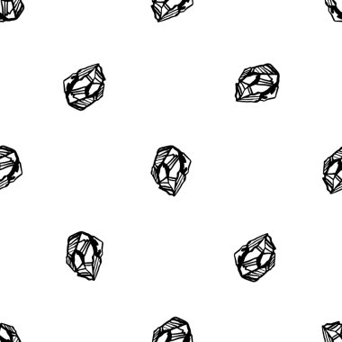 siyah ve beyaz mücevher taşları