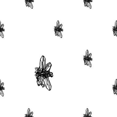 siyah ve beyaz mücevher taşları