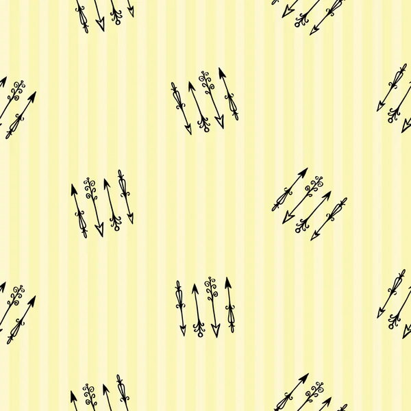 Modèle de flèches VIntage — Image vectorielle