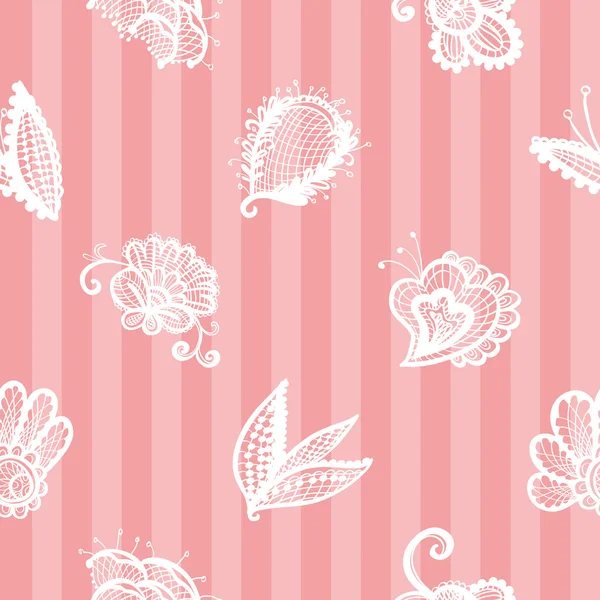 Fond floral sans couture — Image vectorielle