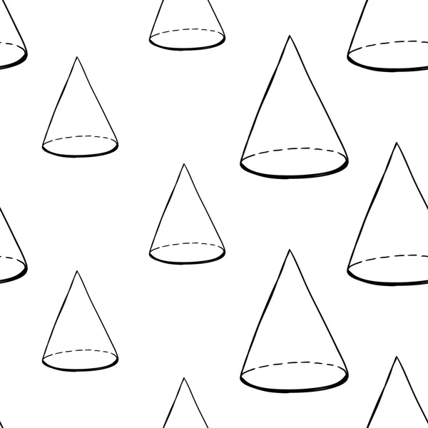 Muster geometrischer Figuren — Stockvektor