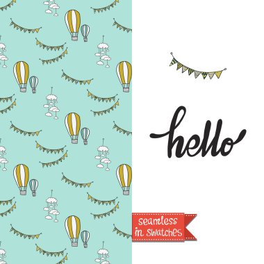 Yeni doğan bebek kartı arka plan 