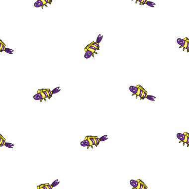 Doodle akvaryum balık 