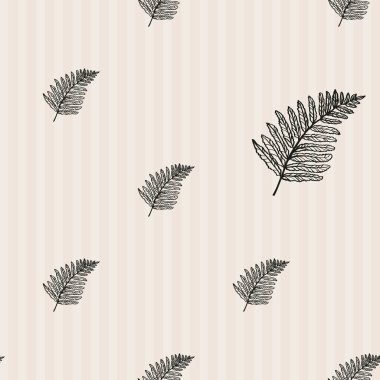 Kusursuz yaprak deseni