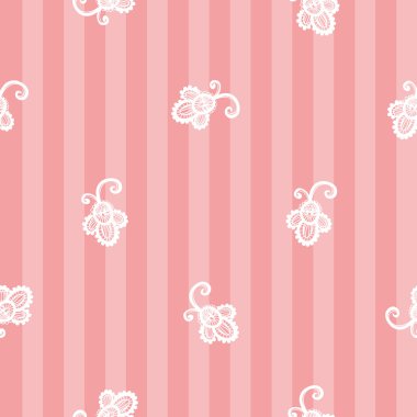 dantel çiçek desenli 