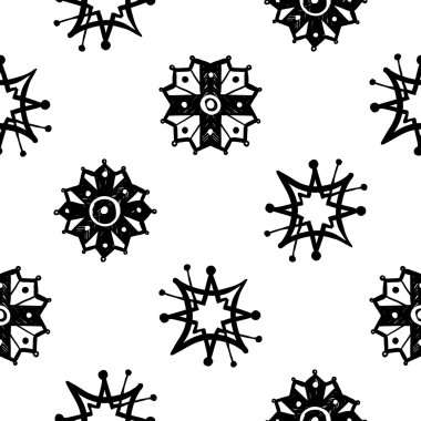 oryantal Arapça çiçek deseni 