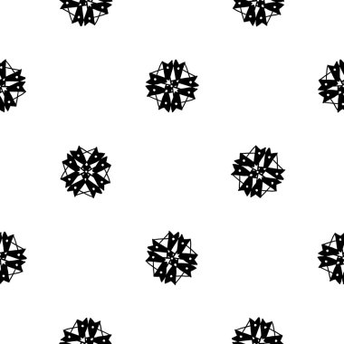 oryantal Arapça çiçek deseni 