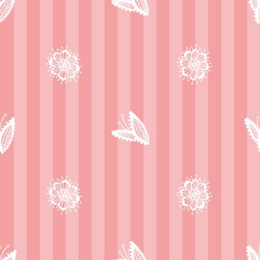 Vintage dantelli seamless modeli