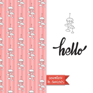 Yeni doğan bebek kartı arka plan 