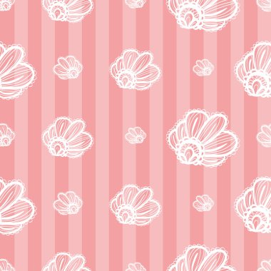 dantel çiçek desenli 