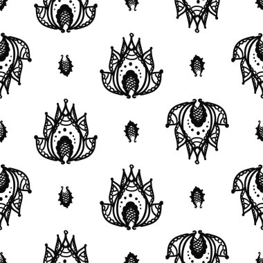 Modern çiçek duvar kağıdı