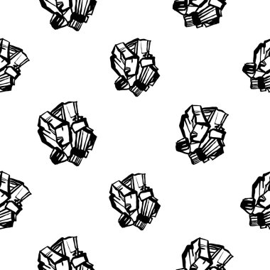 siyah ve beyaz mücevher taşları