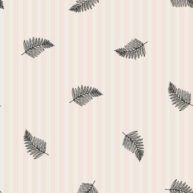 Kusursuz yaprak deseni