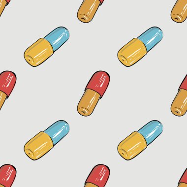 hapları ile tıbbi desen